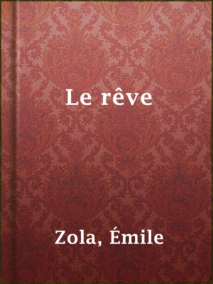 cover image of Le rêve